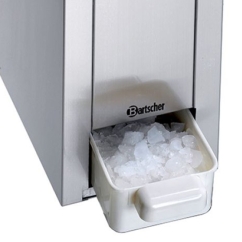 Machine à glace pilée professionnelle Kookpro - Broyeur à glace - 95  kg/heure - Acier