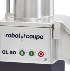 Le robot coupe légumes CL 50 est idéal pour tailler rapidement et en grande  quantité toutes sortes de légumes et de fruits. La plus grande variété de  coupes. Grâce à la gamme