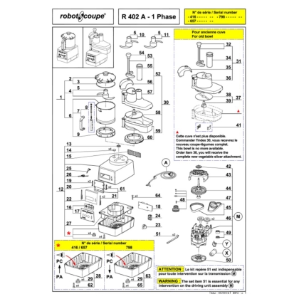 Ens Joint Couvercle R401A