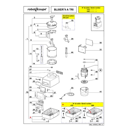 Ens Couvercle R401A