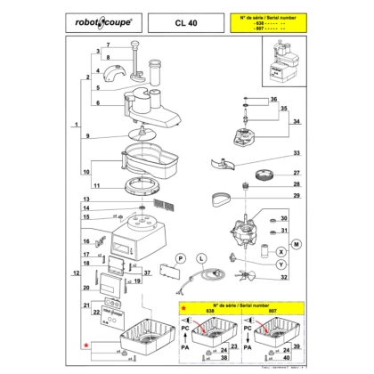 Disque Evacuateur 4 Vagues Cl40 Sav