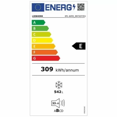 Congélateur coffre - 542 L - Porte acier 