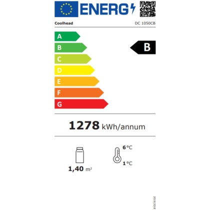 Armoire à boisson 2 portes avec bandeau lumineux - 805 L