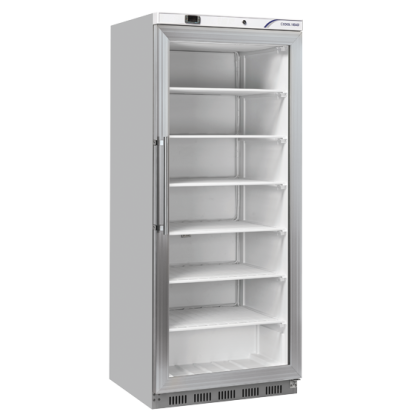 Armoire inox négative porte vitrée, 600 L - Cool Head