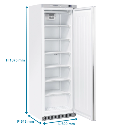 Armoire Réfrigérée Négative 400L Blanc Classe A