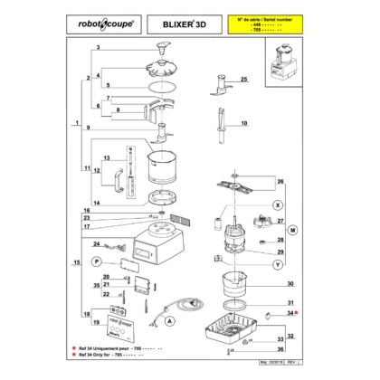 Ens Centreur Drain Blx4Ls