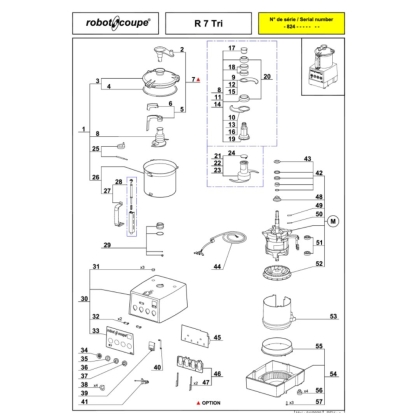 Ens Roul Moteur R502-602