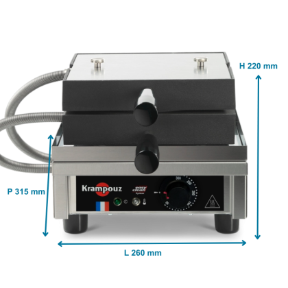 Gaufrier Simple Électrique
