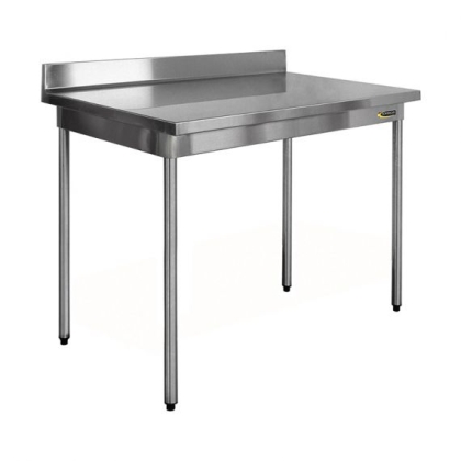 Table Inox Adossée P 700 L 1400 mm