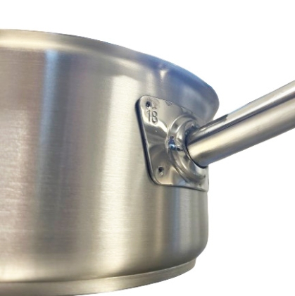 Casserole basse inox Ø 18 cm - 1,75 L