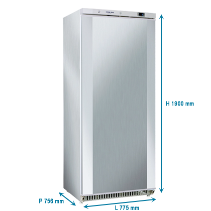 Armoire Positive 600L Inox Classe A