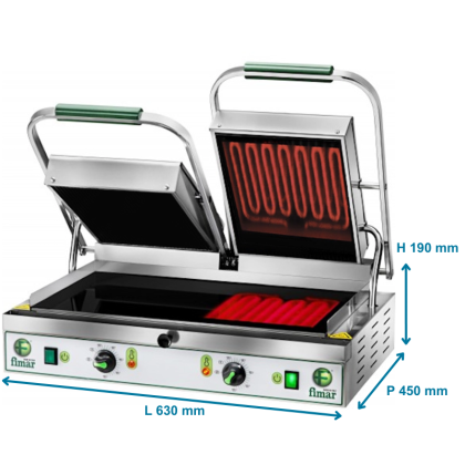 Grill Panini Vitroceramique Plaques Lisses