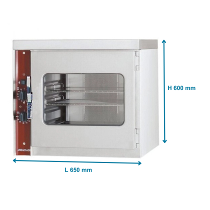 Four à Convection Forcée 6 Niveaux 450x400 mm