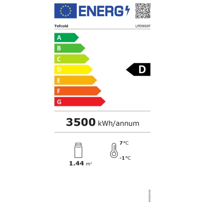 Vitrine réfrigérée 4 faces vitrées 275 litres