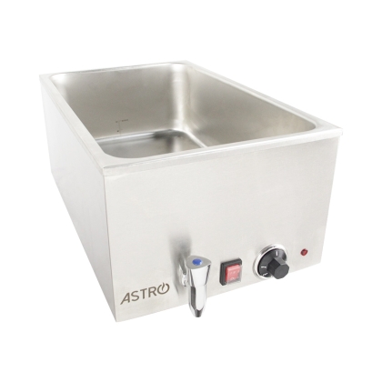 Bain marie GN1/1 avec vidange