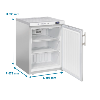 Mini Armoire Négative 200L Inox Classe A