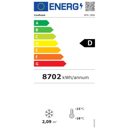 Armoire réfrigérée négative blanche, 3 portes vitrées - 1450 L