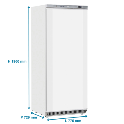 Armoire Négative 600 L Laquée Blanc Classe A