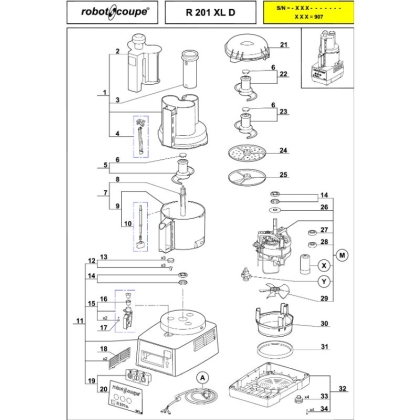 Cuve Cutter R2 3L