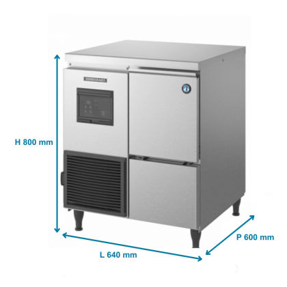 Machine à Glace En Grains 85Kg/24h