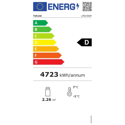 Vitrine réfrigérée 4 faces vitrées 480 litres