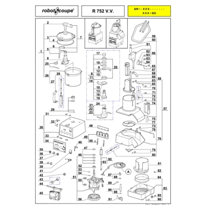 Ens Cuve Cutter R6-R602-R652-R7-R752