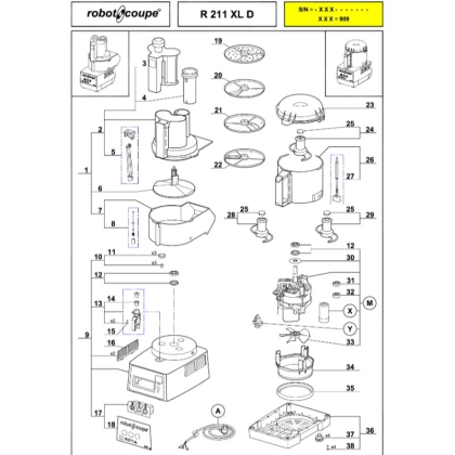 Cuve Cutter R2 3L