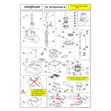 Ens Guide Pouss+Axe CL50E