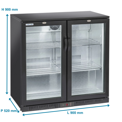 Frigo de Bar 2 Portes Battantes