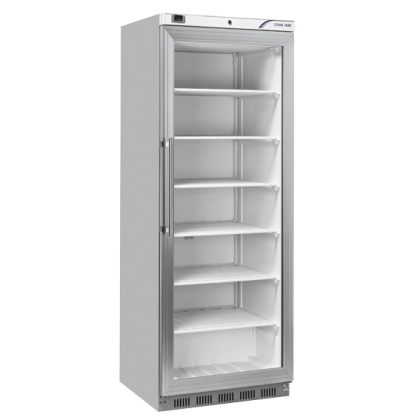 Armoire inox négative porte vitrée, 400 L - Cool Head