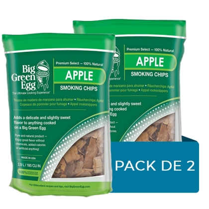 Pack de 2 Copeaux de bois de Pommier 2,9L 