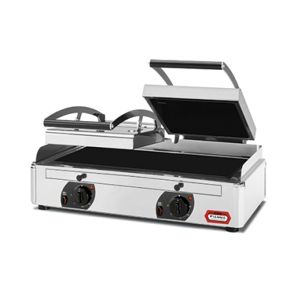 Grill Panini Double 3,4 kW - Plaque vitrocéramique lisse