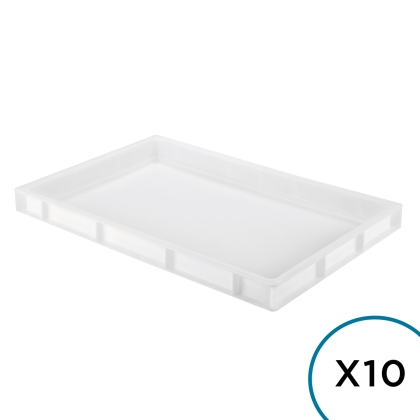 Pack - 10 Bacs à pâtons 600x400 mm, 9L 