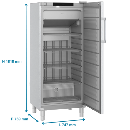 Armoire réfrigérée négative NoFrost 472 L