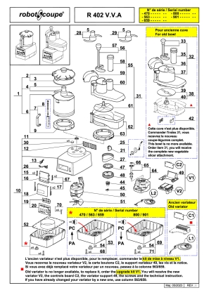 Ens Couvercle R401A