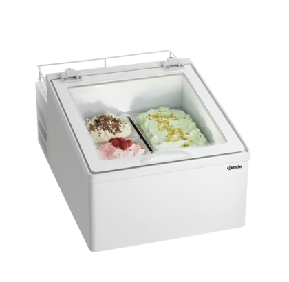 Vitrine à glaces 2x5L ou 4x2,5L