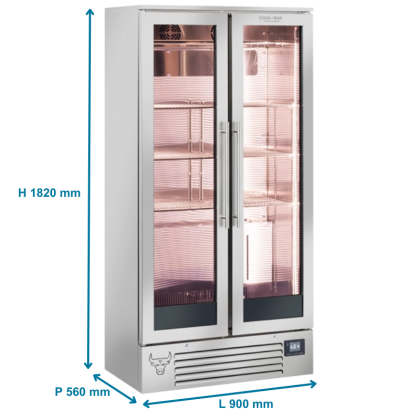 Armoire de maturation à viande - 460 L