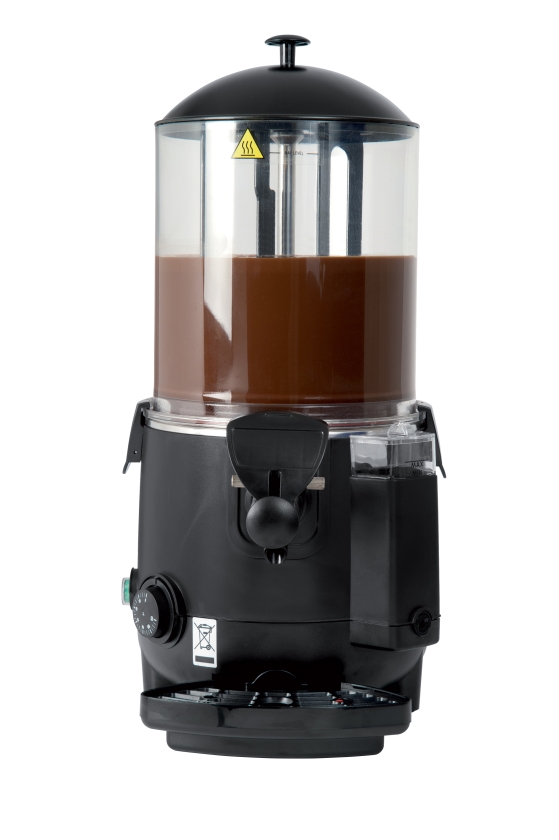 QJJML Machine à Chocolat Chaud, Machine électrique pour Chauffer Le  Chocolat, Le Lait, Le thé et Le jus de Fruit,10L