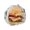 Pack 8 Emballage Burger Pleatpak - XL Snack