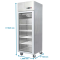 Armoire compacte négative vitrée inox - 410 L