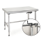 Plan de travail inox Ergonomix 700 x 1800 mm